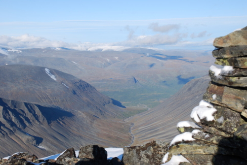 Udsigt fra toppe af Pyramiden